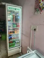Stainless steel table fridge