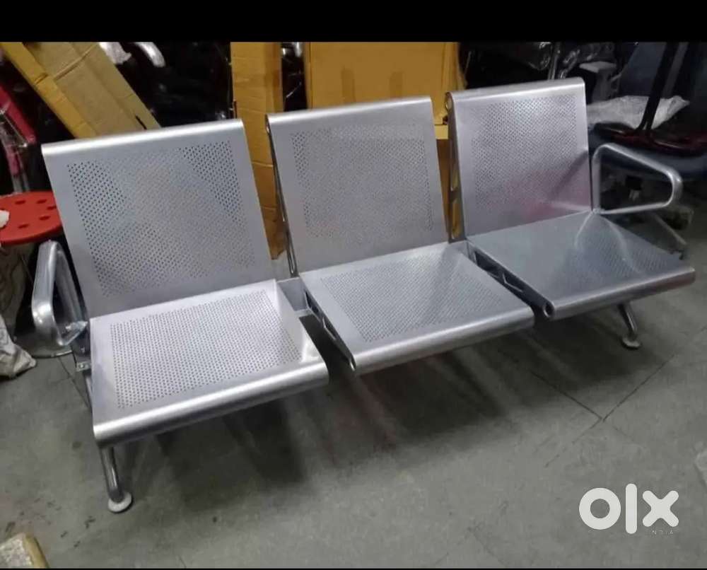 Brand new heavy steel sofa