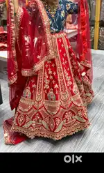 Bridal lenhga hand work