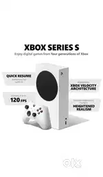 Xbox series s 512gb storage, good condition, very less used.