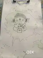 Drawing of ganesha