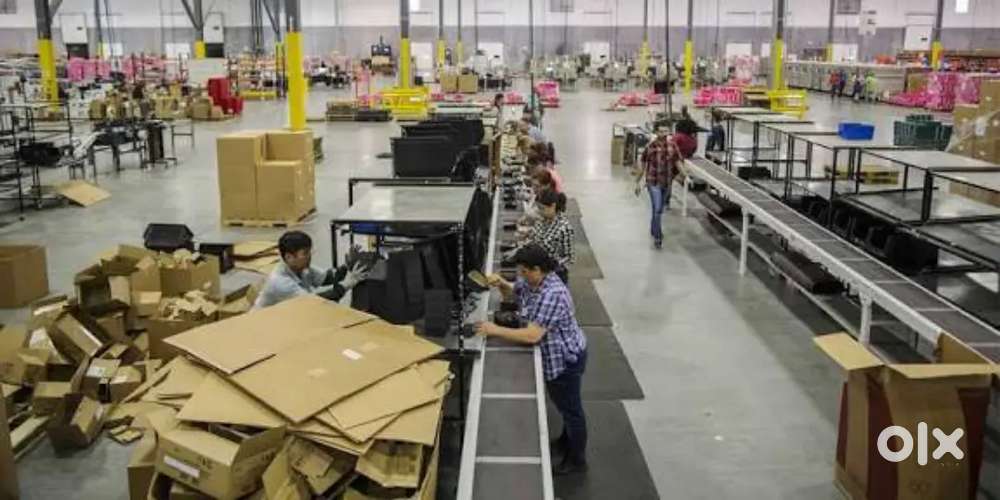 Packing pecking scanning job spot joining