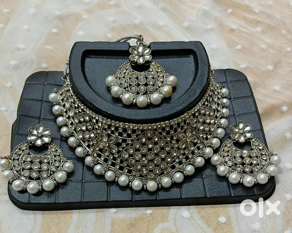 Silver Plated Necklace Jewellery