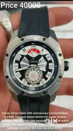 Cimier 42mm QNet 20th Anniversary Limited Edition 744/898 titanium