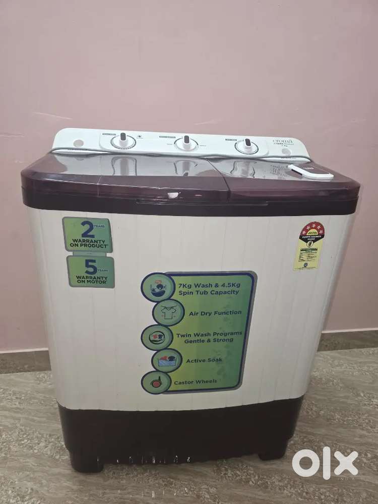 Croma Semi Automatic Washing Machine 7kg