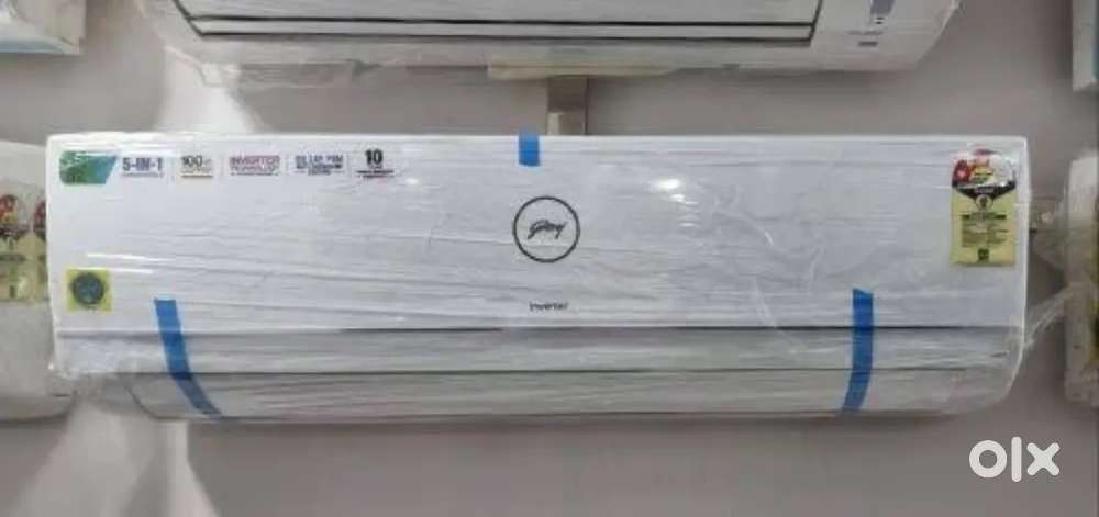 Godrej 1.5 3star split AC with 10 foot pipe kit free
