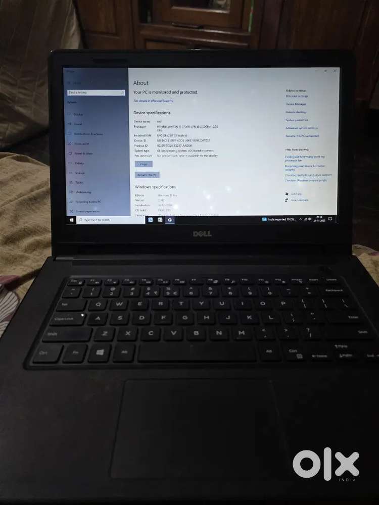Dell and Lenovo 2 good conditio. laptop for rs 18000