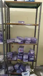 5 Racks  vertical space 32 inch space and one two vertical space