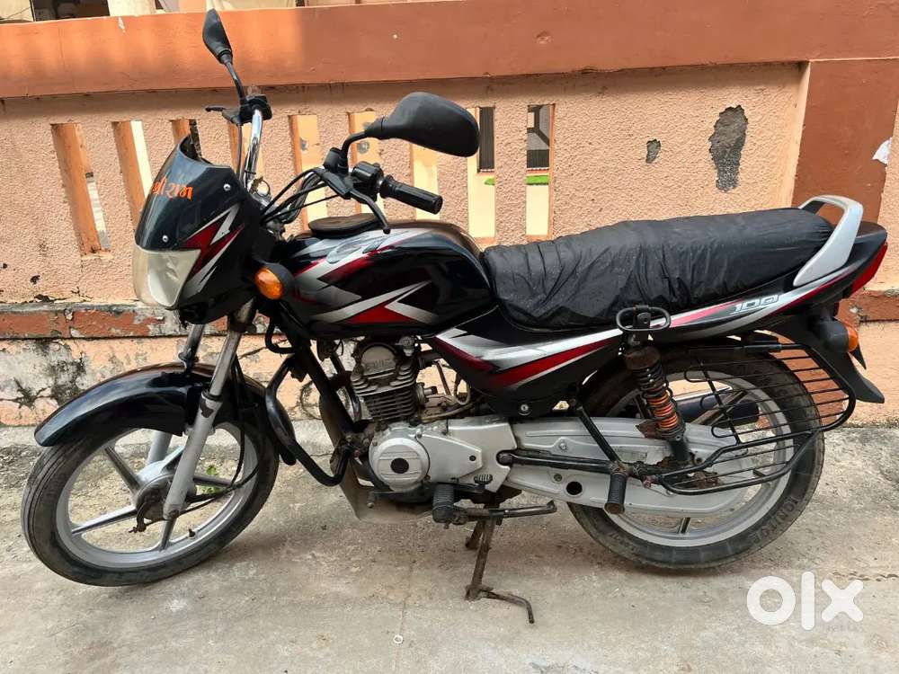 Bajaj CT 100 - Red Black - Alloy Wheels