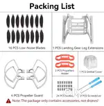 Dji Mavic, Mini 2, Mini 2 Se Model Fitted
Combo Safety Accessories Kit