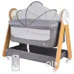 Automatic Baby Cradle - R for Rabbit Lullabies Woodsy Baby Cradle