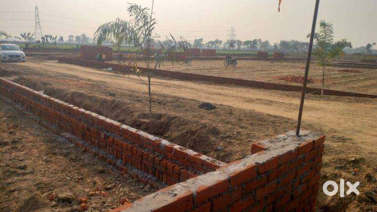 गोरखपुर से नजदीक कर्जाहा में शानदार कॉलोनी में प्लाट ले EMI फैसिलिटी