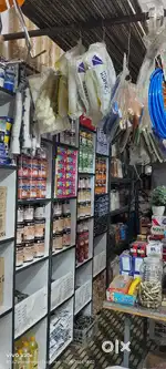 Shop for sale business in hardware wood polish material