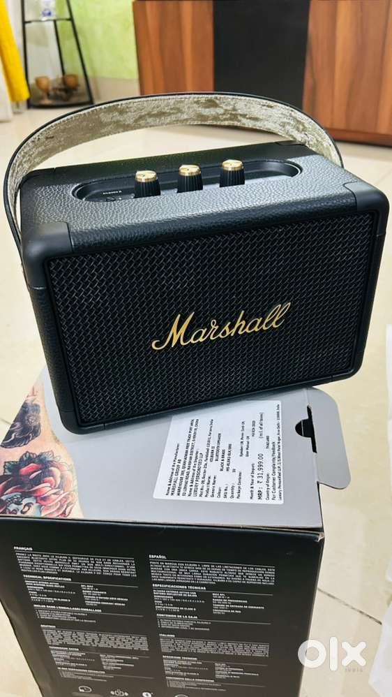 Marshall Kilburn Bluetooth Speaker