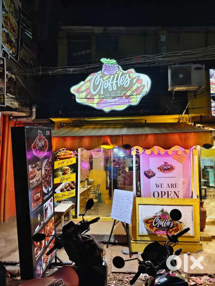 KOREAN WAFFLE CAFE OPPOSITE TO PONDICHERRY UNIVERSITY