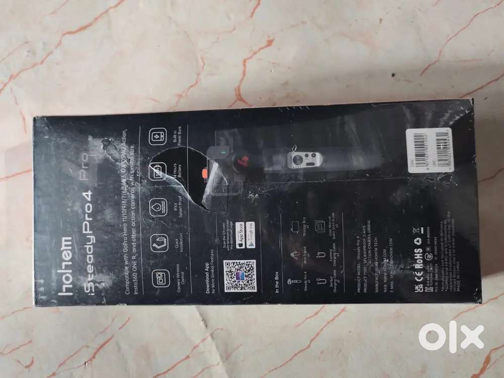 Hohem iSteady Pro 4 3-Axis Action Camera Gimbal Stabilizer.