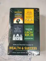 World's greatest self help books. Set of 4 books