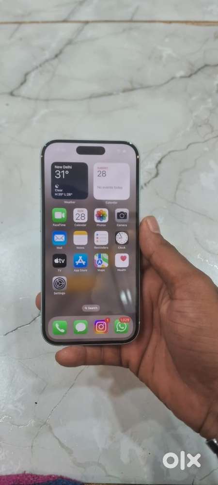 Apple iPhone 15  128GB White Blue Excellent Condition Urgent Sell