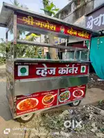 Pav bhaji counter  steel and G I metal mix material
