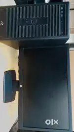 Hp computer, keyboard, with monitor cpu