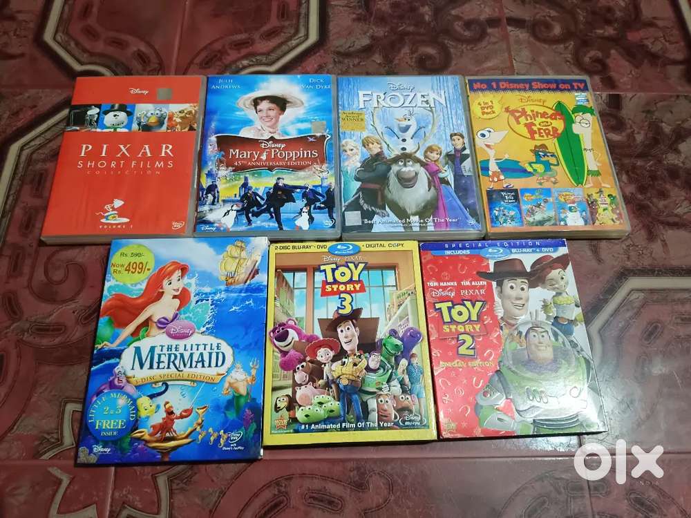 Disney DVD and bluray