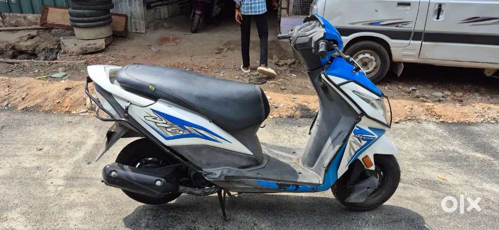 HONDA DIO 110CC; MODEL 2017;SELF STARTER; WHITE & BLUE COLOUR; BS4  ..