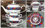 Oritsu mosaic dinner set