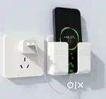 Wall mounted mobile stand.
