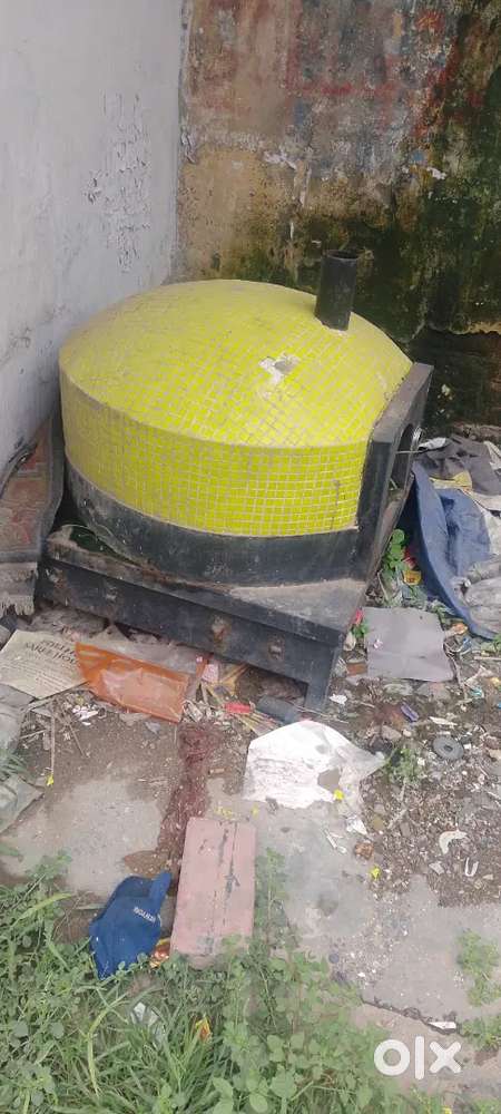 Steel Food cart and oven