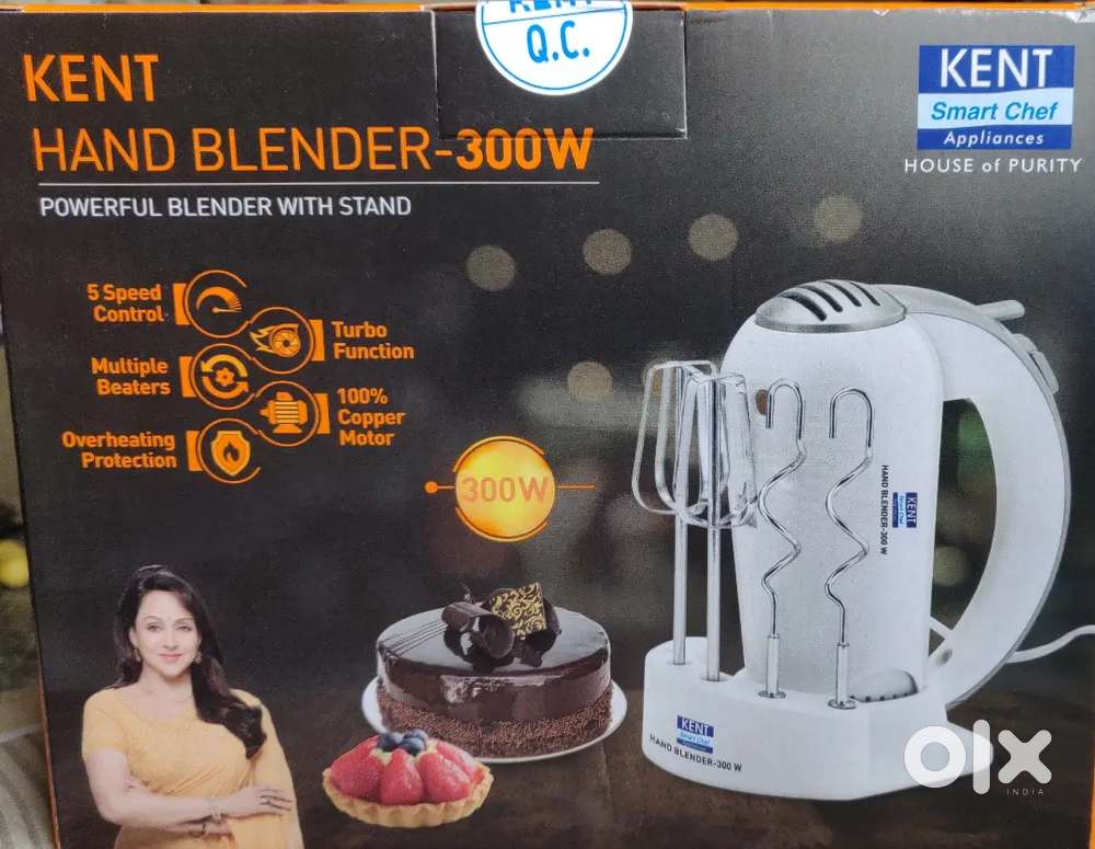 Kent Hand Blender 300W with stand Box Packed