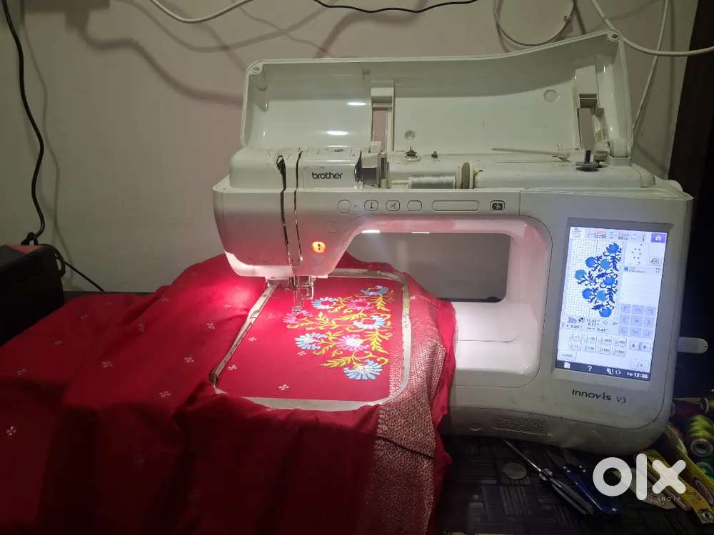 Computer embroidery machine