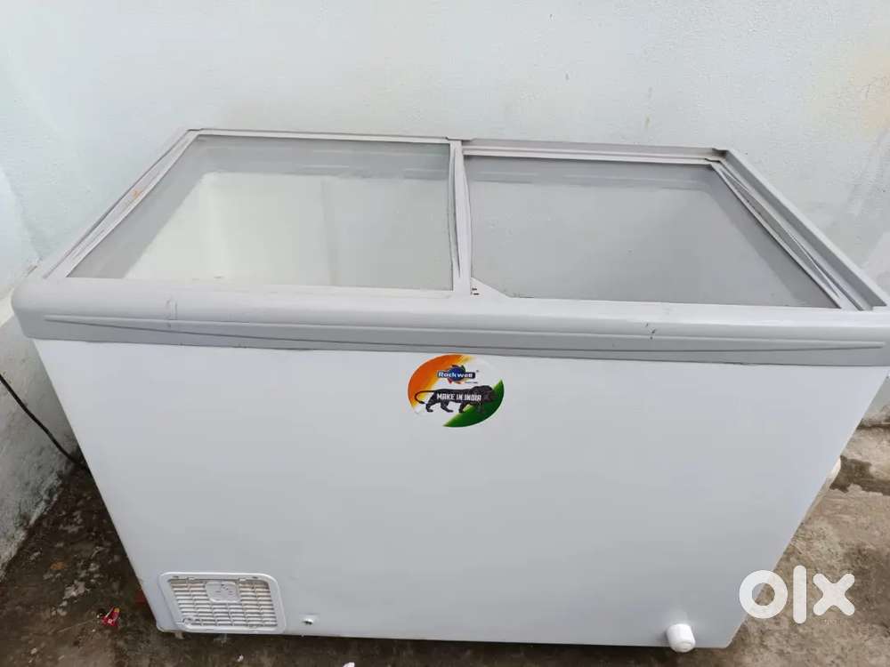 D fridge for sale in good condition less used