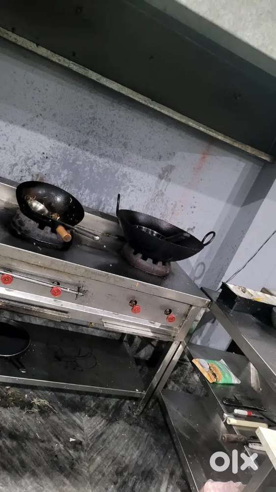 Chaines chulla, deep freeezer,all restro crocery, tandoor ,