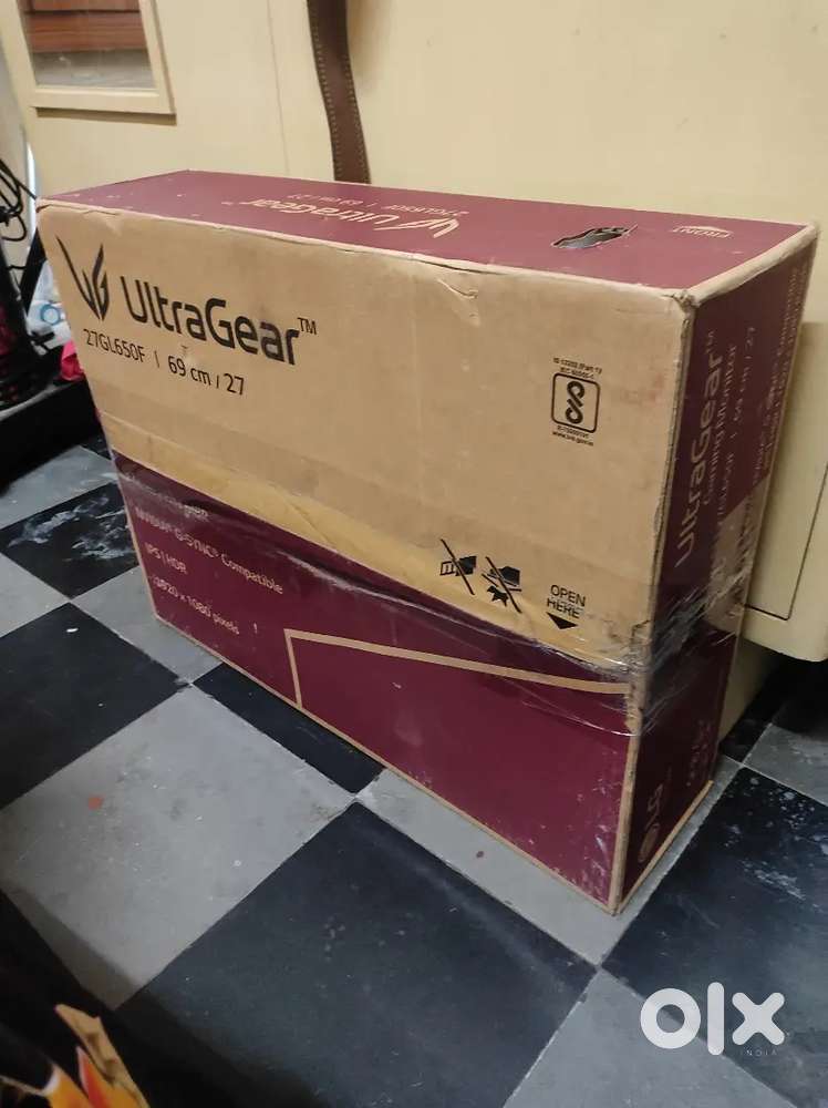 LG Ultragear 27inch IPS 144hz 1ms gaming monitor