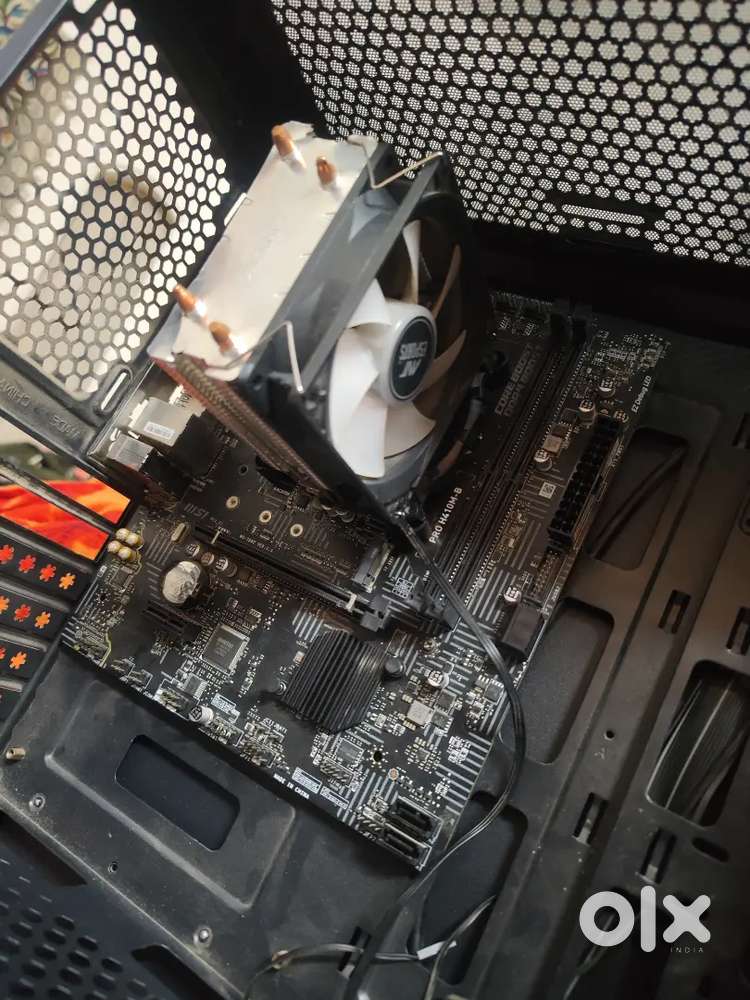 Motherboard and Processor with cabinet