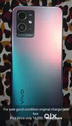 Vivo Y75 5G 8gb ram 128gb rom good condition original charger and box