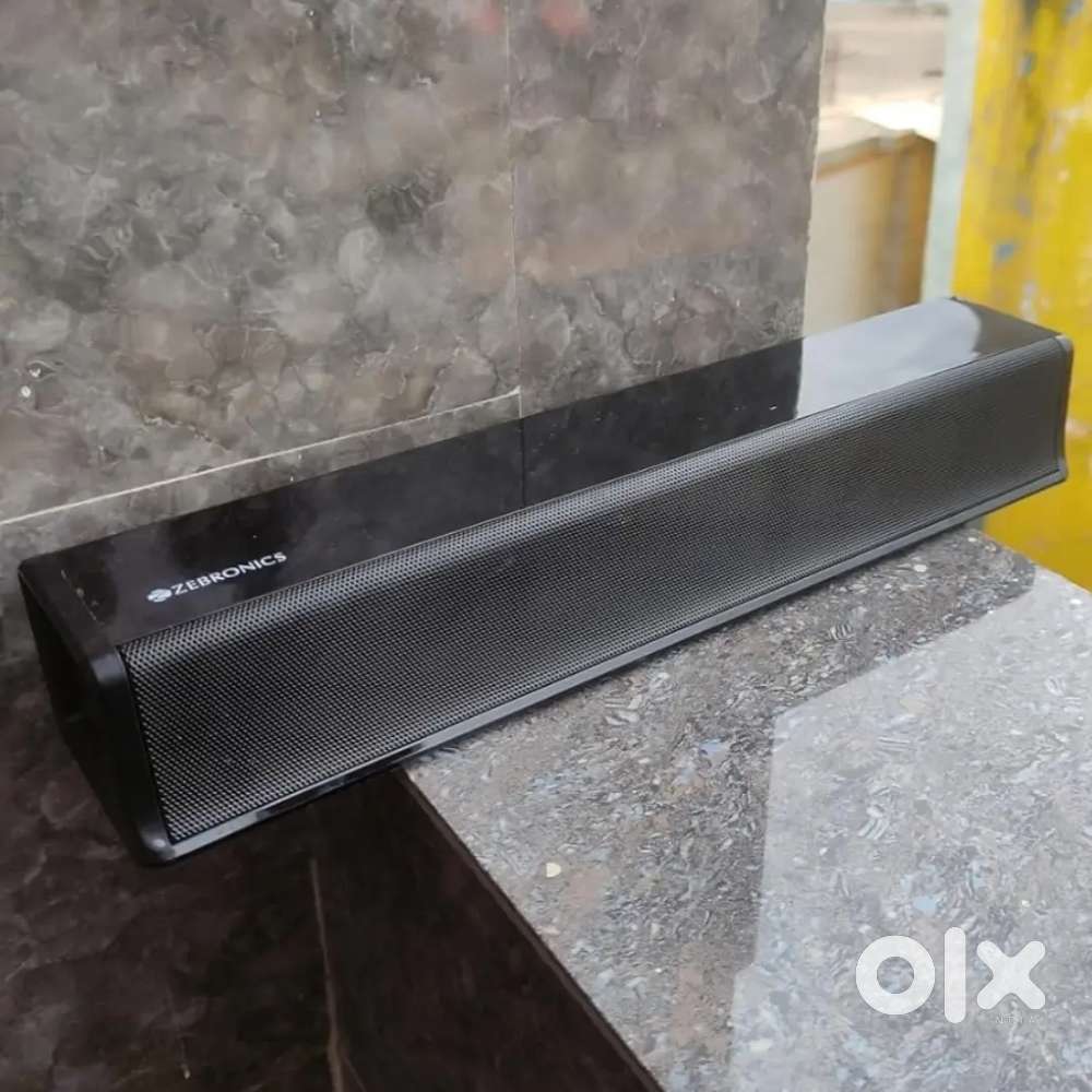 Zebronics 20W Soundbar, Rechargeable, Bluetooth 5.0, AUX,LED Indicator