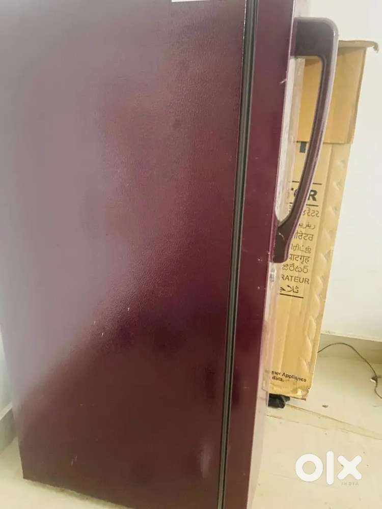 Haier single door fridge