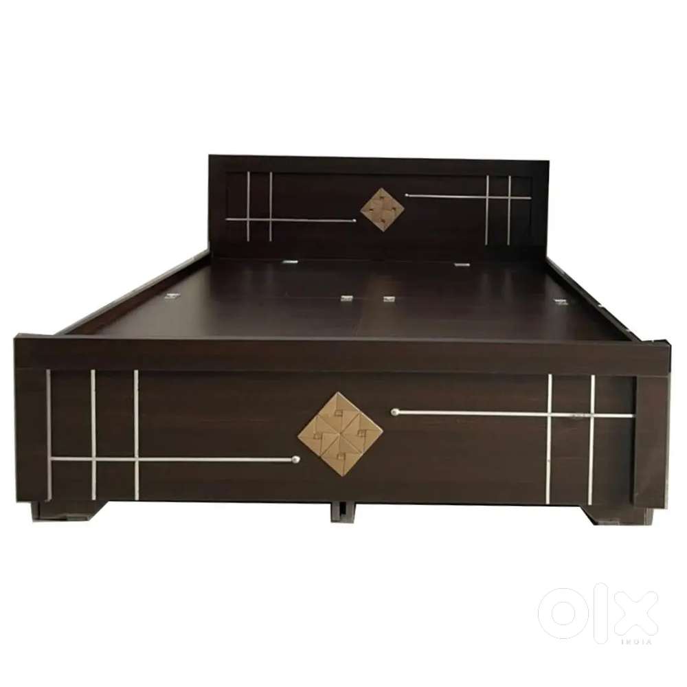 Big discount buy new double bed with box-6990/-