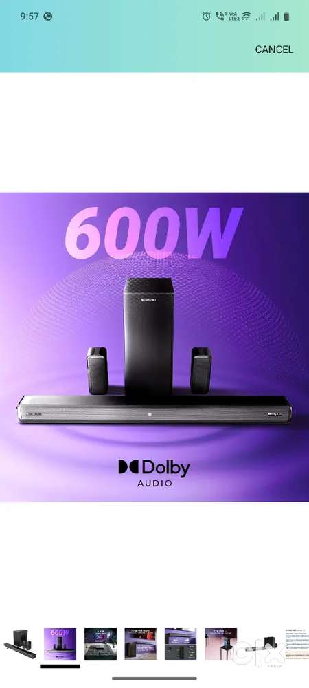 Zebronic 9510 Dolby audio