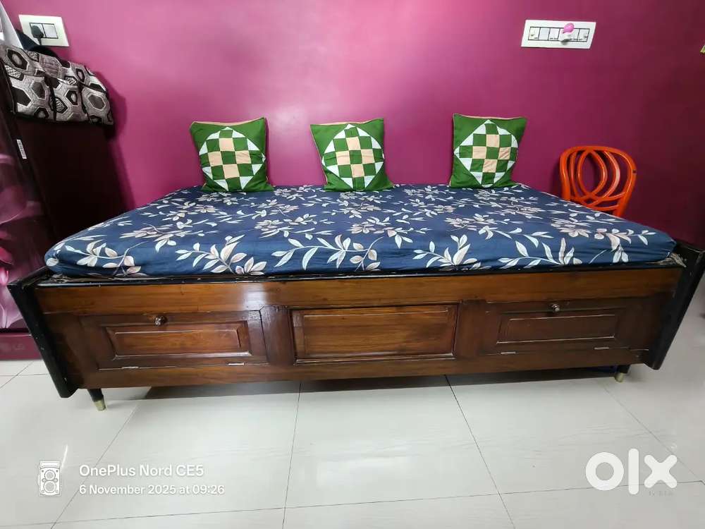 Pure Segun Wood Box Bed