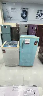 Id.22Combo L.g 6.5kg top load washingmachine and L.g fridge free servi