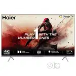 Haier 55” Fully Smart Tv (Unopened)