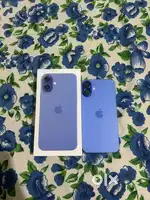 Apple IPhone 16 plus 256 gb ultramarine under warranty till oct 25