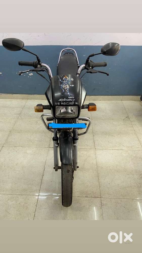 Hero Splendor plus Self Start Mackwheel