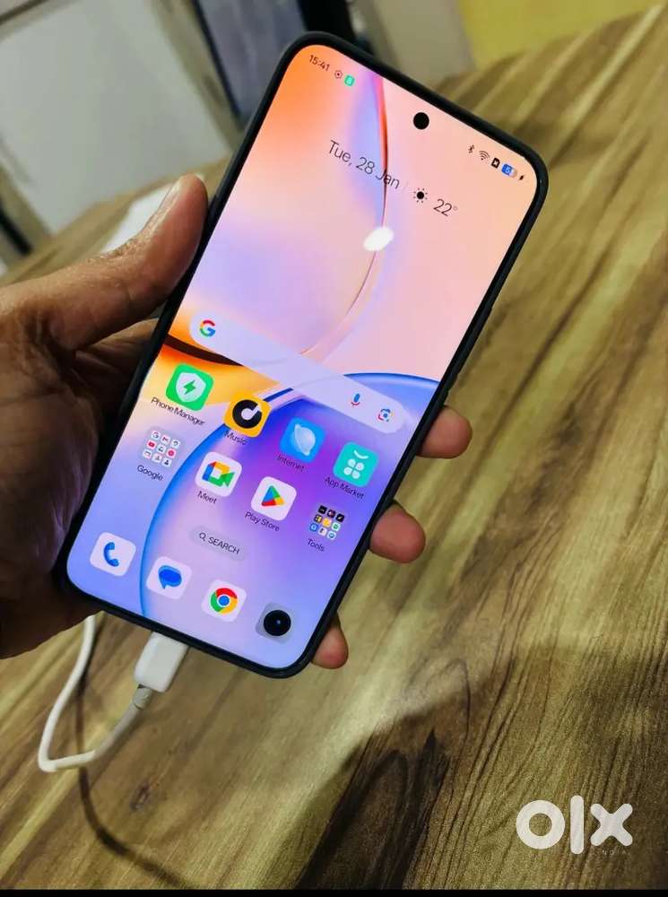 1 month 8 days Excellent condition.realme 14 pro plus lather back