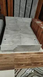 BRAND NEW  5X6 FT SEMI STORAGE BED GREY COLOUR AT FACTORY PRICE