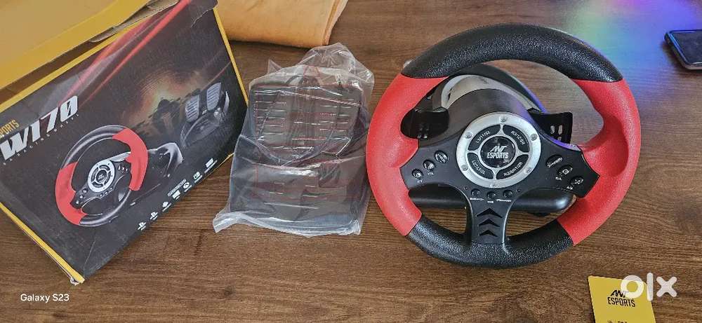 Ant Esports Gaming steering wheel and pedal
