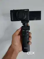 Sony ZV1F Vloging camera with Sony Stick for youtube videos