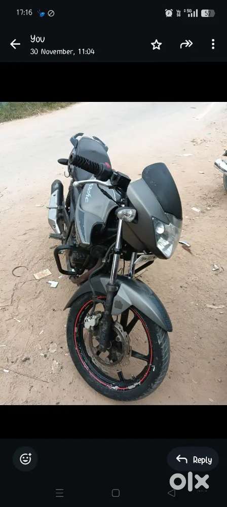 TVS Apache RTR in good condition